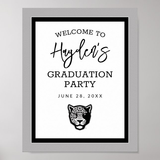 Poster Universidade do Texas A&M - San Antonio | Jaguares (Frente)