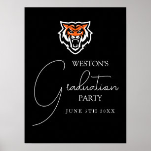 Poster Universidade Estadual de Idaho Bengals Spirit Desi