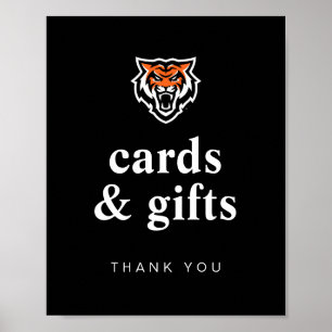 Poster Universidade Estadual de Idaho Bengals Spirit Desi