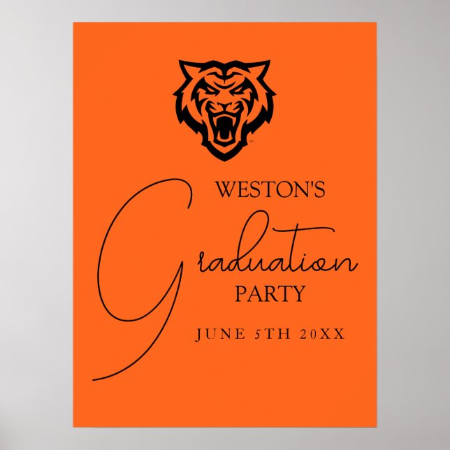 Poster Universidade Estadual de Idaho Bengals Spirit Desi (Frente)