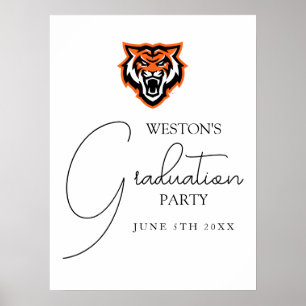 Poster Universidade Estadual de Idaho Bengals Spirit Desi