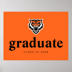 Poster Universidade Estadual de Idaho Bengals Spirit Desi