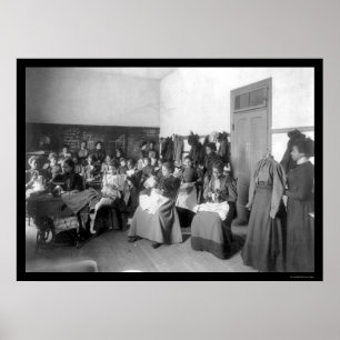 Póster Universidade Howard de Sewing 1900