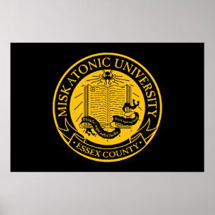 Poster Universidade Miskatonic