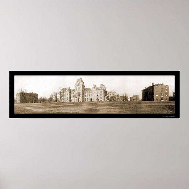 Póster Universidade Richmond VA Foto 1909 (Frente)