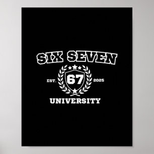 Poster Universidade Seis Sete Universidade Seis Sete Bruh