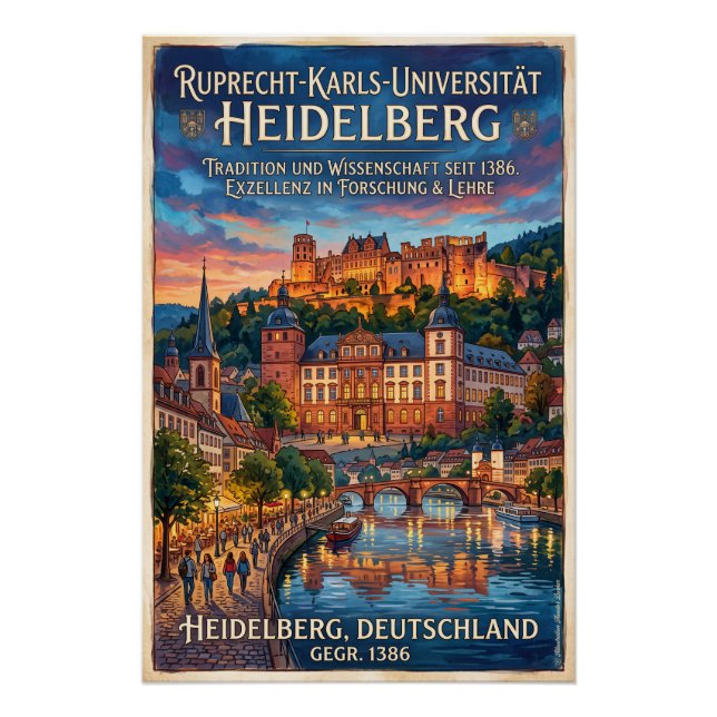 Póster Universität Heidelberg  (Frente)