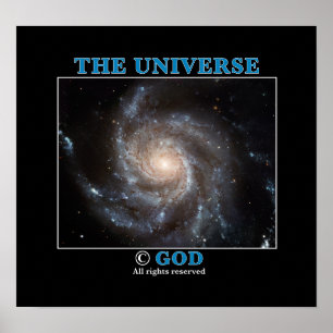 Póster Universo Copyright