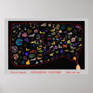 Poster Universo de expansão