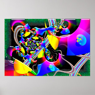 Póster Universo óptico