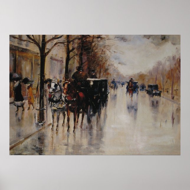 Poster Unter den Linden (Frente)