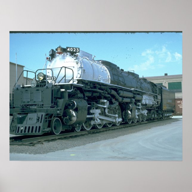 Poster UP 4-8-8-4 "Big Boy" #4023_Trains (Frente)