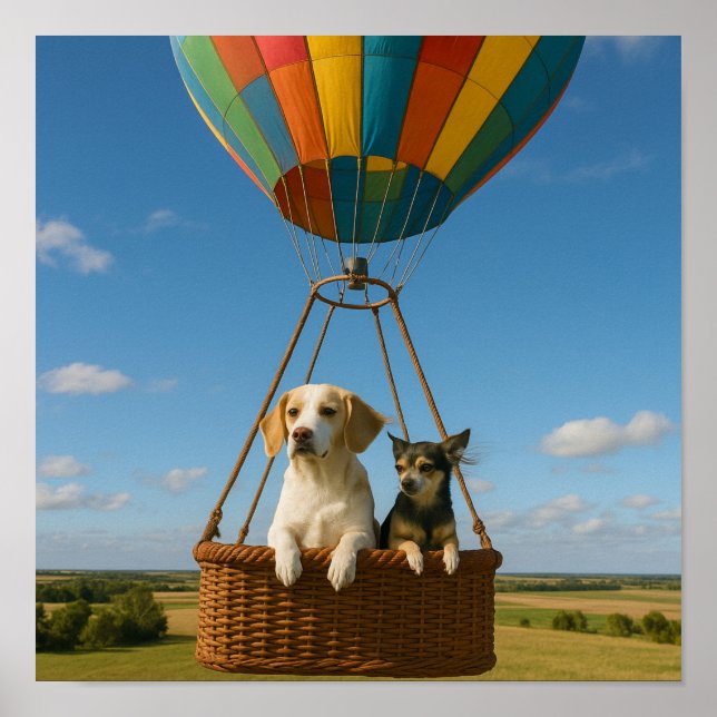 Poster "Up, Up and Away" (Frente)