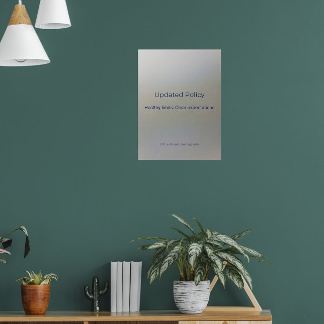 POSTER UPDATED POLICY (Sala de Estar 1)