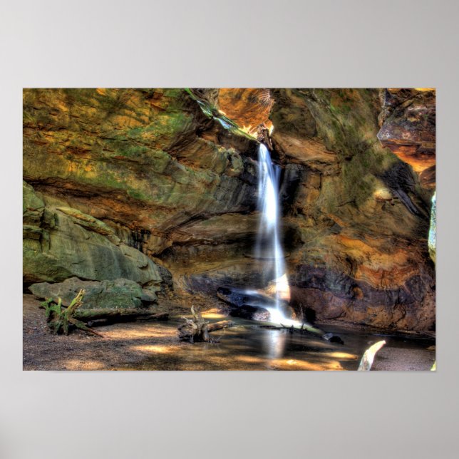 Póster Upper Falls, Conkle's Hollow, Ohio (Frente)