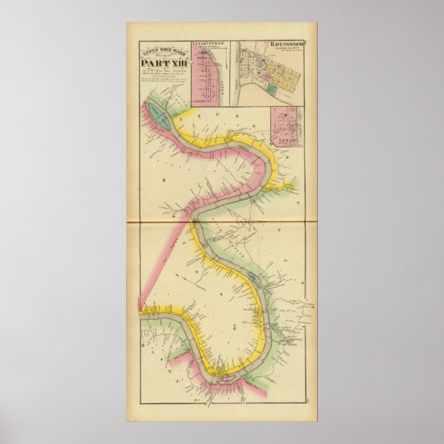 Póster Upper Ohio River e Valley 11 (Frente)