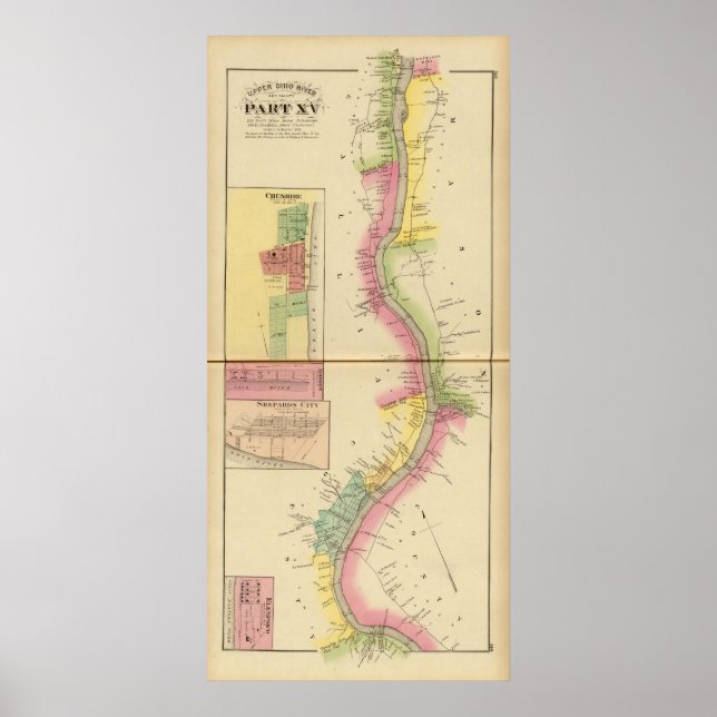 Póster Upper Ohio River e Valley 5 (Frente)