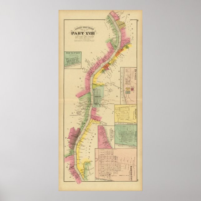 Póster Upper Ohio River e Valley 6 (Frente)