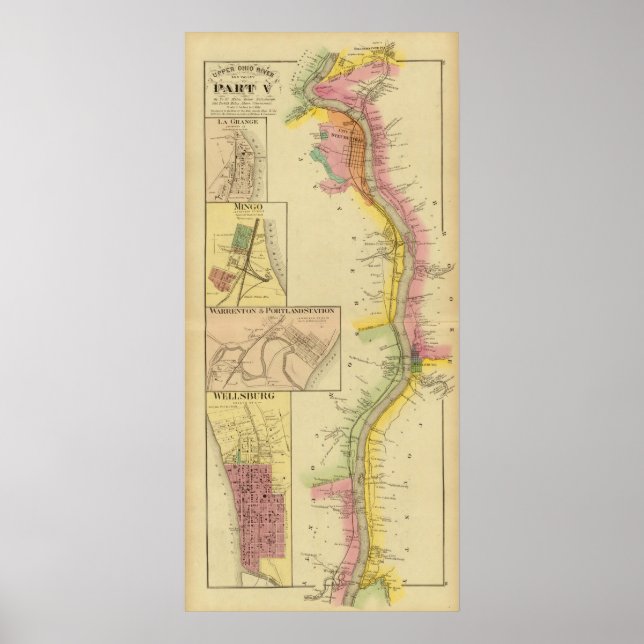 Poster Upper Ohio River e Valley 7 (Frente)