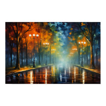 🎨 Urban Dreamscape Oil 🌆 Série Pintura