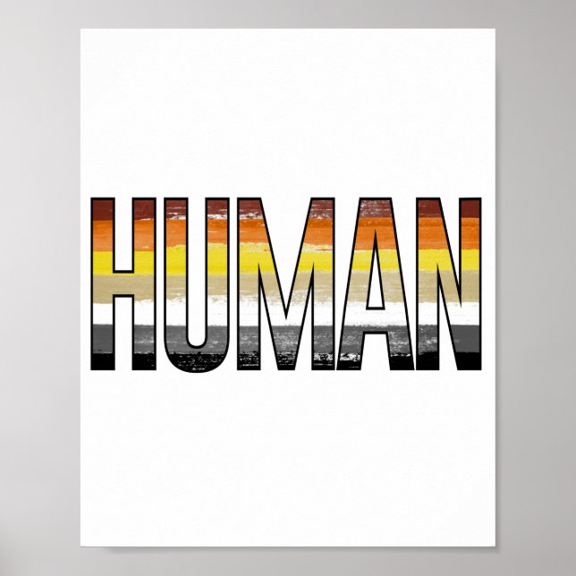 Poster Ursa Humano (Frente)