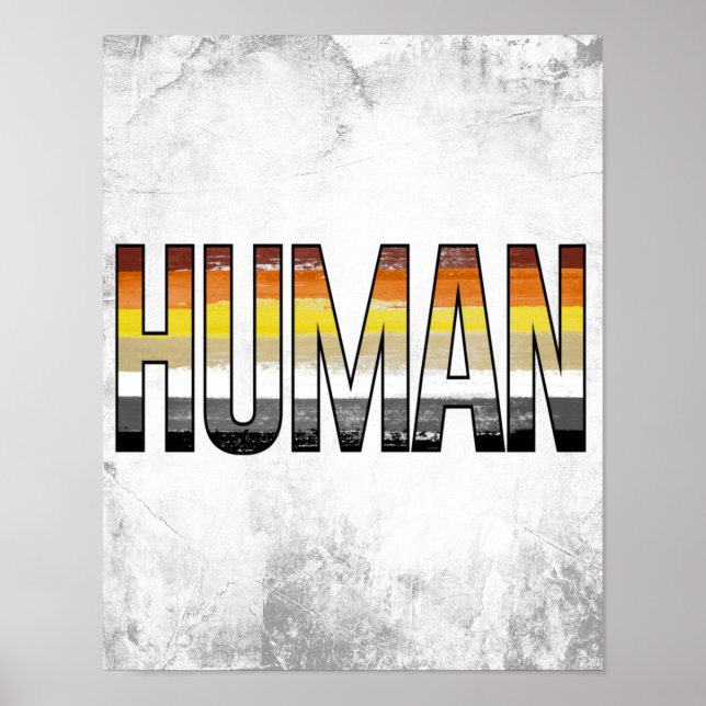 Poster Ursa Humano (Frente)