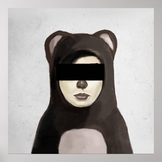 Poster ursinho falso (Frente)