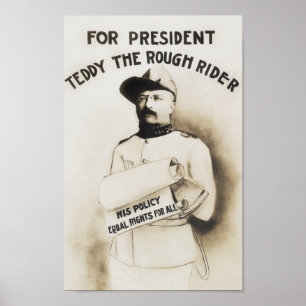 Poster Ursinho o cavaleiro áspero - para o presidente -