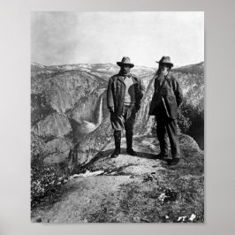 Poster Ursinho Roosevelt e John Muir - Ponto Glacier