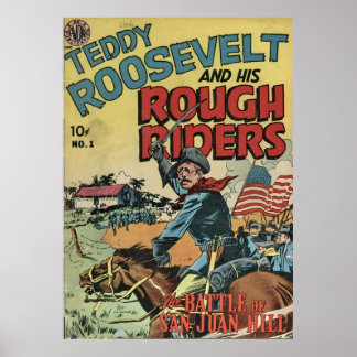 Poster Ursinho Roosevelt e seus Cavaleiros Rough 001