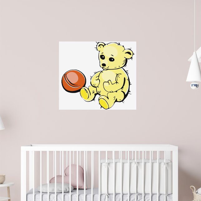 Poster Urso Amarelo (Criador carregado)