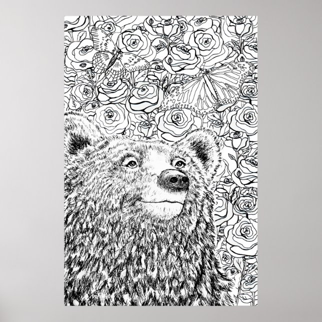 Poster Urso Corajoso (Frente)