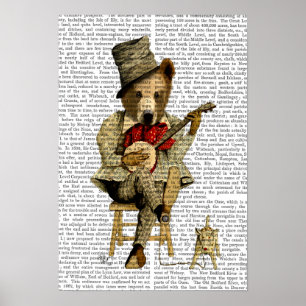 Poster Urso de Banjo