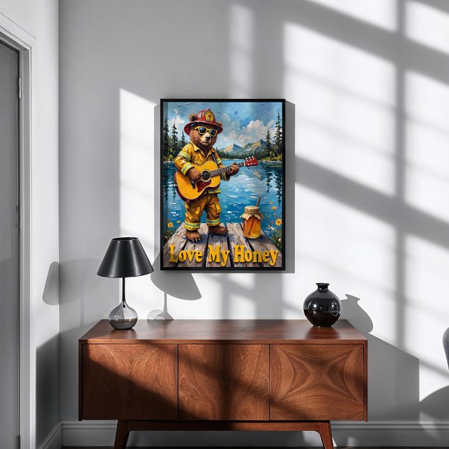 Poster Urso de Dulcet do Dockside (Criador carregado)