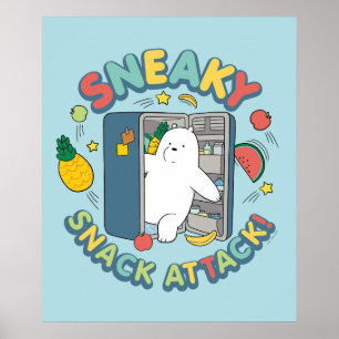 Poster Urso de Gelo - Ataque de Invasão Sapatinho!