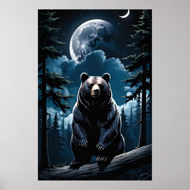 Poster Urso de Lua Completo (Frente)