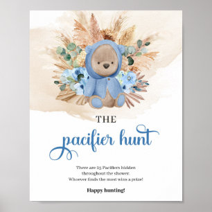 Poster Urso de peluche Tropical O Jogo do Pacificador