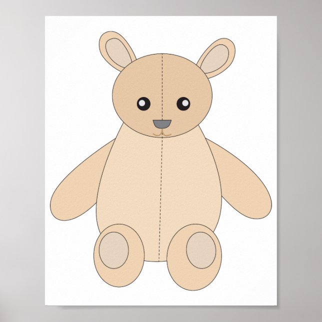 Poster Urso de Teddy (Frente)