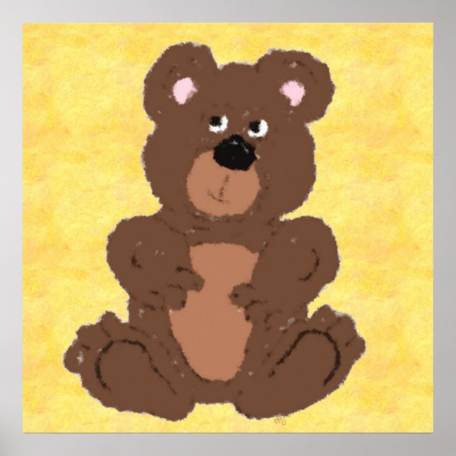 Póster Urso de Teddy (Frente)