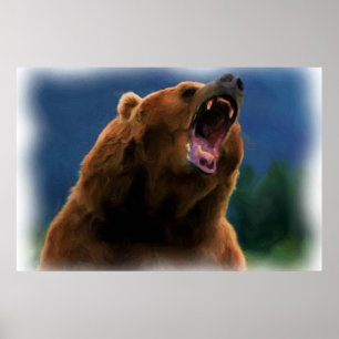 PÓSTER URSO DE URSO RUJIR