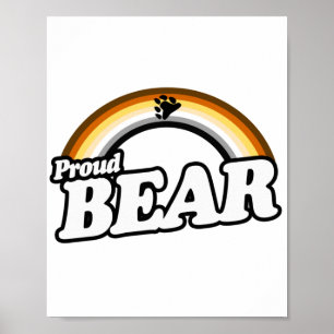 Poster Urso e Orgulhoso