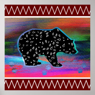 Poster Urso Negro