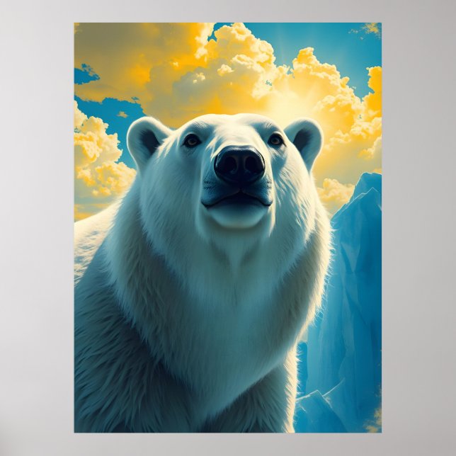 Poster Urso Polar (Frente)