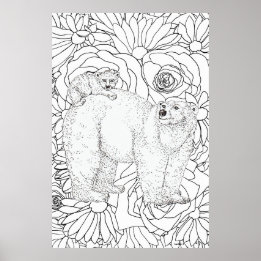 Poster Urso Polar