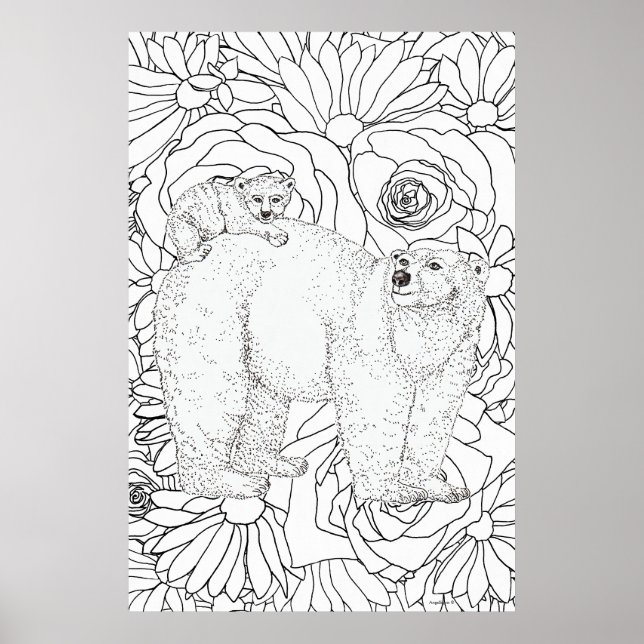 Poster Urso Polar (Frente)