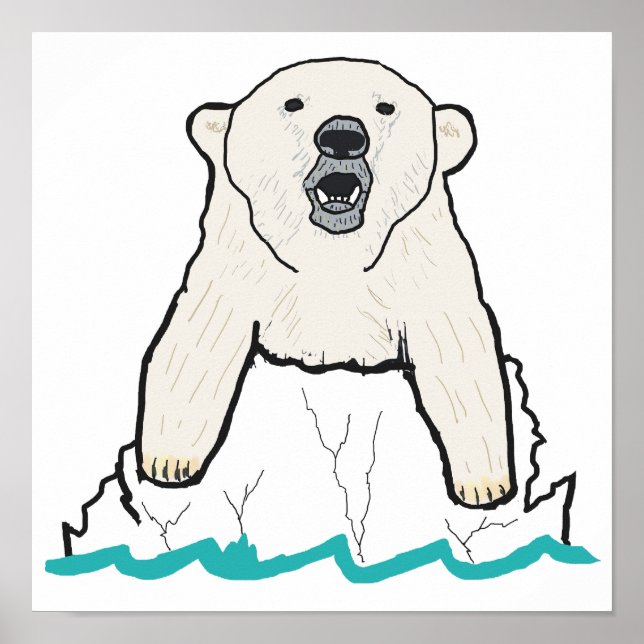Poster Urso Polar (Frente)