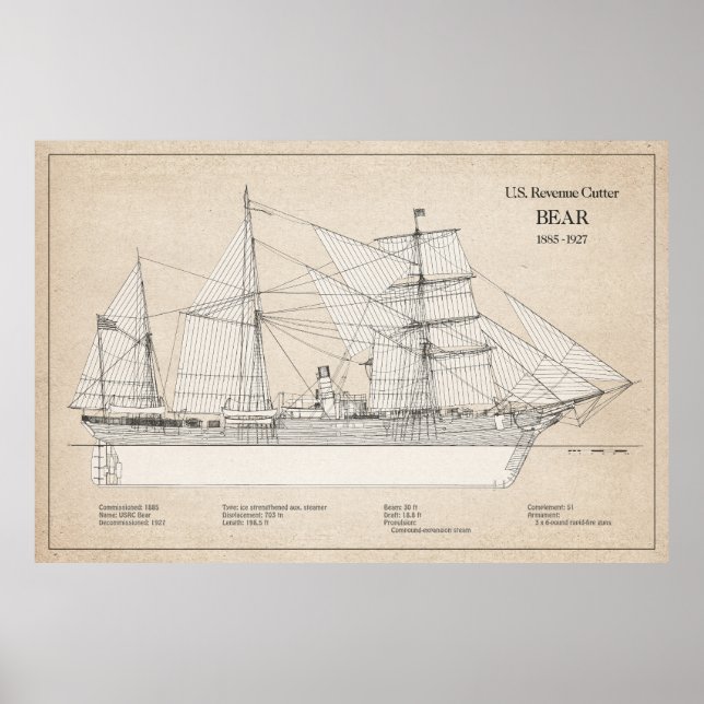 Poster Urso USCGRC - SBD (Frente)