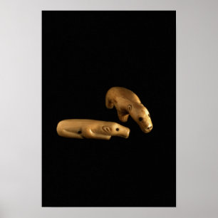 Poster Ursos polares do Inuit, 14o - século XV