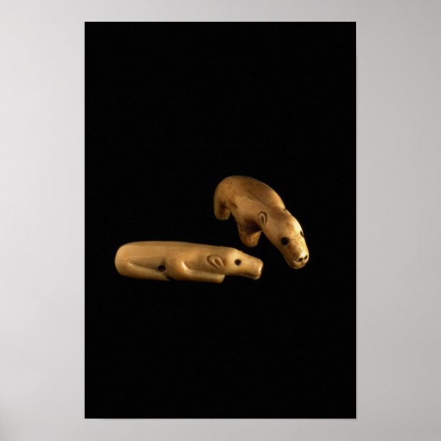 Poster Ursos polares inuítes, 14 - século 15 (Frente)