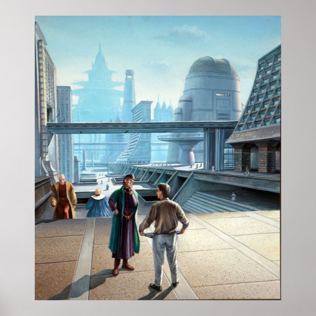 Poster Ursula Le Guin O Despossuído (Frente)